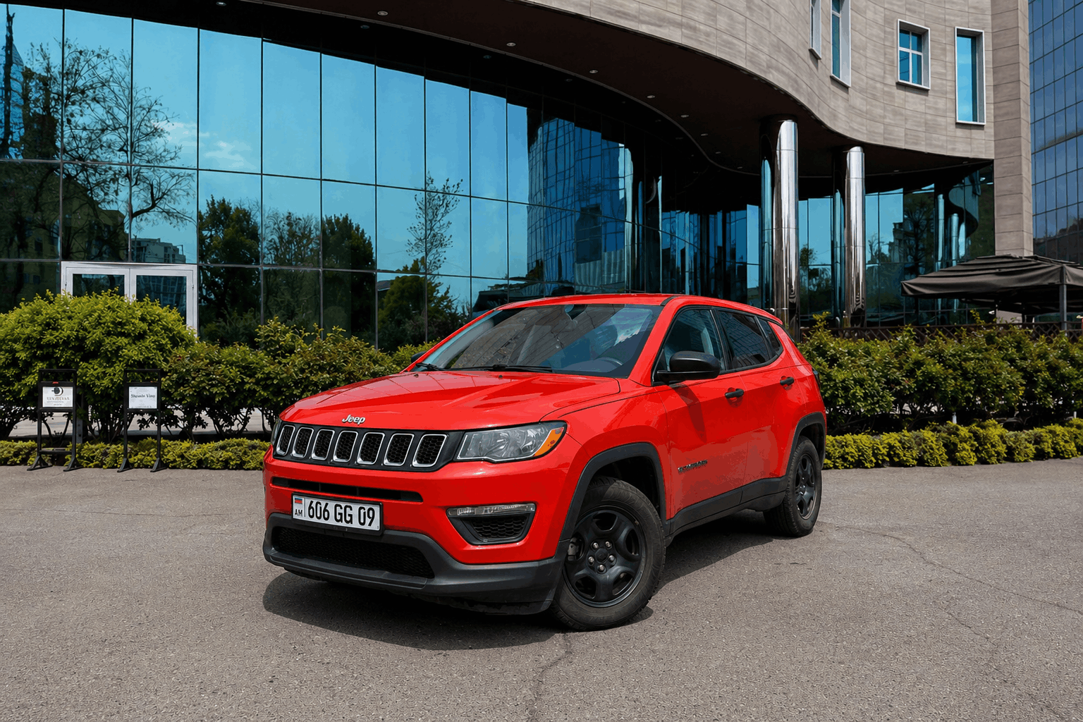 Car rented by Vardan